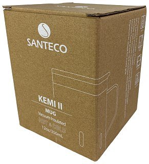 Термокружка Santeco Kemi II 350мл white - фото 8