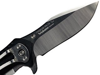 Нож Sanrenmu 7098LUE-PH-T5 складной сталь 12C27 Mirror black PA66 GF - фото 10