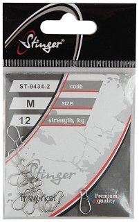 Застежка Stinger ST-9434-2-M уп.10шт - фото 1