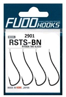 Крючки Fudo Ryusen Two Sliced RSTS-BN 2901 BN №8 