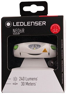 Фонарь Led Lenser NEO6R зеленый - фото 1