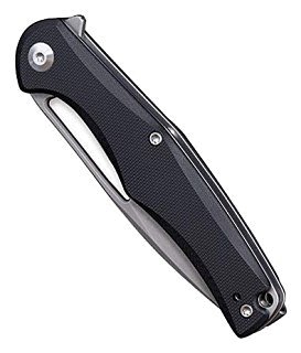 Нож Sencut CITIUS Flipper & Manual Thumb Knife Black G10 Handle (3.3" 9Cr18MoV) - фото 2