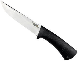 Нож Росоружие Пикник ЭИ-107 кожа позолота гравировка - фото 4