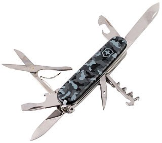Нож Victorinox 91мм 15 функций морской камуфляж - фото 3