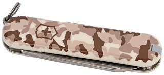 Нож Victorinox Classic 58мм 7 функций складной камуфляж пустыни - фото 7