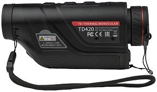 Тепловизионный монокуляр Guide TD420 400х300 25мм х2.4/х4.8/x9.6 ЛЦУ WiFi 1000м - фото 6
