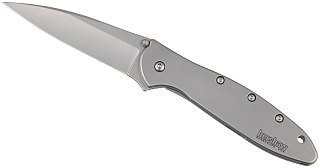 Нож Kershaw Leek складной сталь 14C28N серый - фото 1