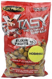 Бойлы Fun Fishing Extasy Elixir Fruits 15мм 800г