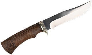 Нож ИП Семин Князь кованая сталь 95х18 венге литье - фото 2