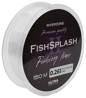 Леска Riverzone FishSplash II 150м 0,261мм 13,2lb clear - фото 5