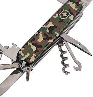 Нож Victorinox 91мм 15 функций камуфляж - фото 5