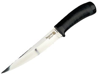 Нож Росоружие Амиго ЭИ-107 кожа позолота гравировка - фото 4