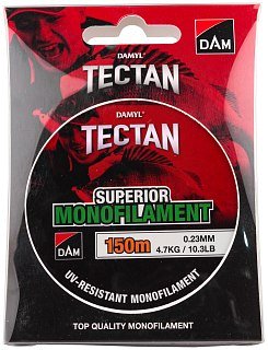 Леска DAM Tectan Superior 150м 0,23мм 4,7кг 10,3lbs green