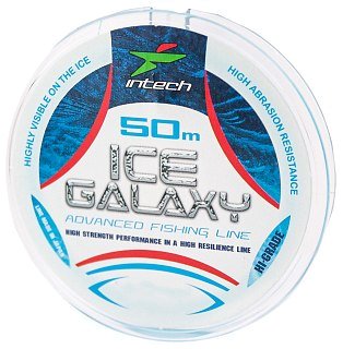 Леска Intech Galaxy Ice 30м 0.264мм 5.72кг голубая - фото 3
