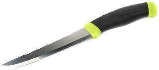 Нож Mora Fishing Comfort Scaler 150 с зубчатым обухом пластик - фото 2