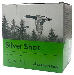 Патрон 16х70 Главпатрон Silver shot картечь 5.6 24гр - фото 2
