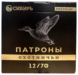 Патрон 12х70 Сибирь Premium 1 32г био