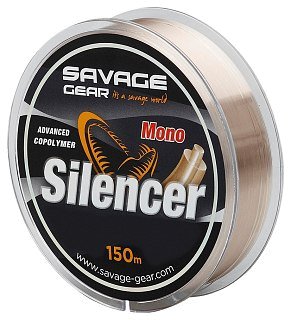 Леска Savage Gear Silencer Mono 0,465мм 150м 15,56кг 34,33lbs Fade - фото 1