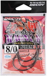Крючок Decoy Worm 30M maki-sasu hook magnum №8/0