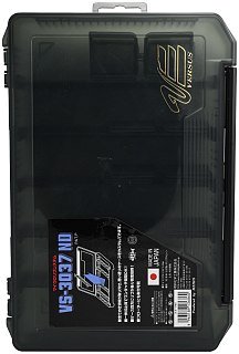 Коробка Meiho Versus VS-3037ND 275x187x43мм Black - фото 1