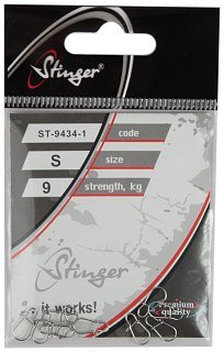 Застежка Stinger ST-9434-1-S уп.10шт - фото 1