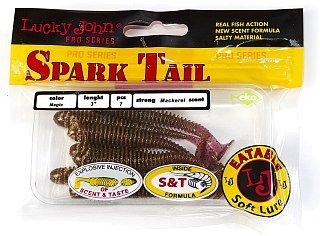 Приманка Lucky John виброхвост Pro series spark tail 3,0in 07,60/S14 7 шт - фото 3