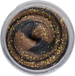 Паста Berkley Powerbait Natural Glitter Trout Bait 50гр BLACK BROWN - фото 2