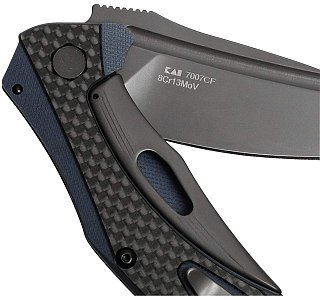 Нож Kershaw Natrix складной G10 карбон сталь 8Cr13MoV серый клинок - фото 3