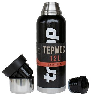 Термос Tramp 1,2л черный - фото 2