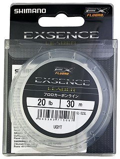 Леска Shimano Exsence Leader EX Fluoro CL-S23L 30м 5.0 9.1 кг - фото 6