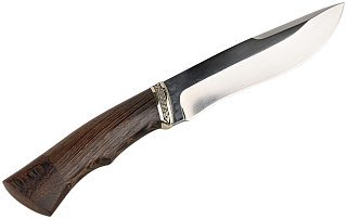 Нож ИП Семин Беркут кованая сталь 95х18 венге литье - фото 2