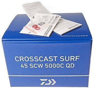 Катушка Daiwa 20 Crosscast surf 45 SCW 5000C QD