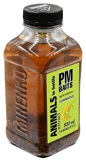 Ликвид MINENKO PMbaits Animals in bottles 0,5л Гаммарус