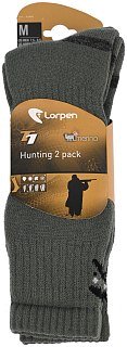 Носки Lorpen H2WN T1 hunting 2-pack conifer 2340 - фото 1