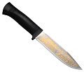 Нож Росоружие Баджер 2 позолота кожа 95х18 гравировка