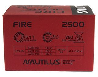 Катушка Nautilus Fire 2500 - фото 5