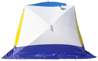 Палатка Стэк Куб-4Т трехслойная дышащая - фото 2