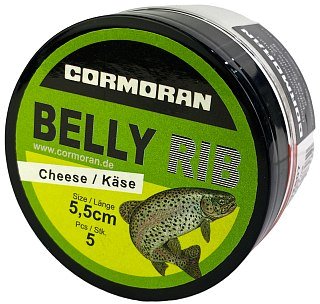 Приманка Cormoran Belly Rib 5,5см сыр черный/красный - фото 2