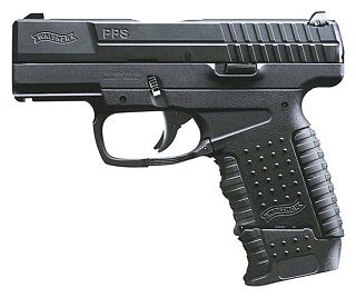 Пистолет Walther PPS черный металл - фото 1
