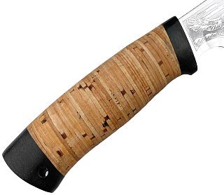 Нож Росоружие Сталкер ЭИ-107 береста гравировка    - фото 3