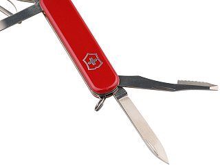 Нож Victorinox Executive 74 мм 10 функций красный - фото 8