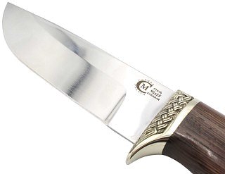 Нож ИП Семин Егерь кованая сталь 95х18 венге литье - фото 5