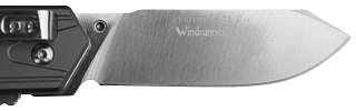 Нож Sanrenmu 7117LUX-LK-T5 складной сталь 12C27 рукоять Gray Aluminum - фото 4