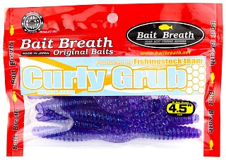 Приманка Bait Breath Curly Grub 4,5" Ur211 уп.8шт - фото 3