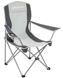 Кресло King Camp Arms chair скл. cталь 84Х50Х96 черно-серый