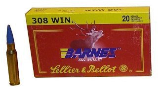 Патрон 308Win Sellier&Bellot 11,7 Barnes XCL