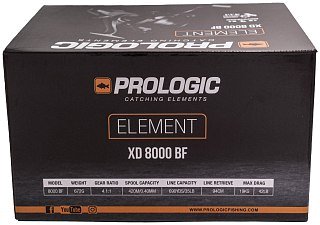 Катушка Prologic Element XD 8000 BF 6+1BB - фото 2
