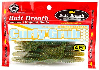 Приманка Bait Breath Curly Grub 4,5" Ur868 уп.8шт - фото 2
