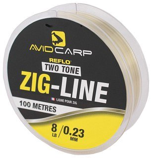 Леска Avid Carp Carp Zig Line 8Lb 0,24мм - фото 1
