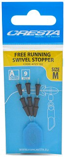 Стопор Cresta free running swivel stoppers medium - фото 1